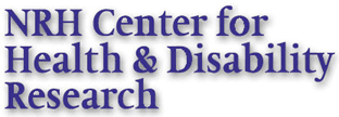 NRH Center for Health and Disability Research logo