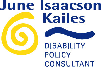 June Isaacson Kailes, Disability Policy Consultant logo